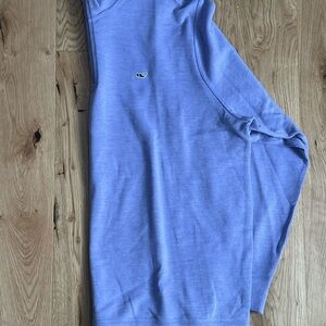 Vineyard Vines Men's Light Blue Zip-Up Sweater